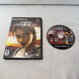 Lara Croft: Tomb Raider Legend (Sony PlayStation 2, 2006) PS2 Tested Black Label